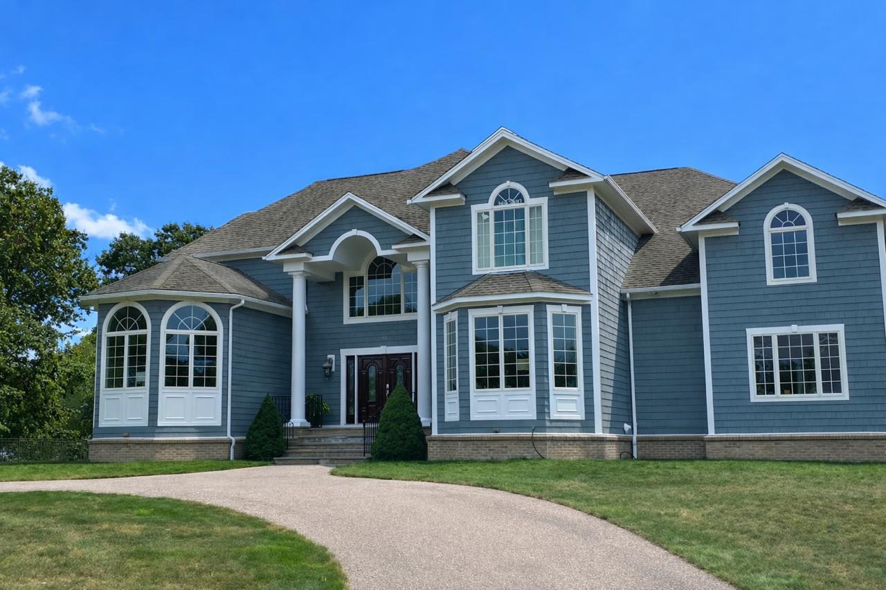 Front door and entry exterior painting