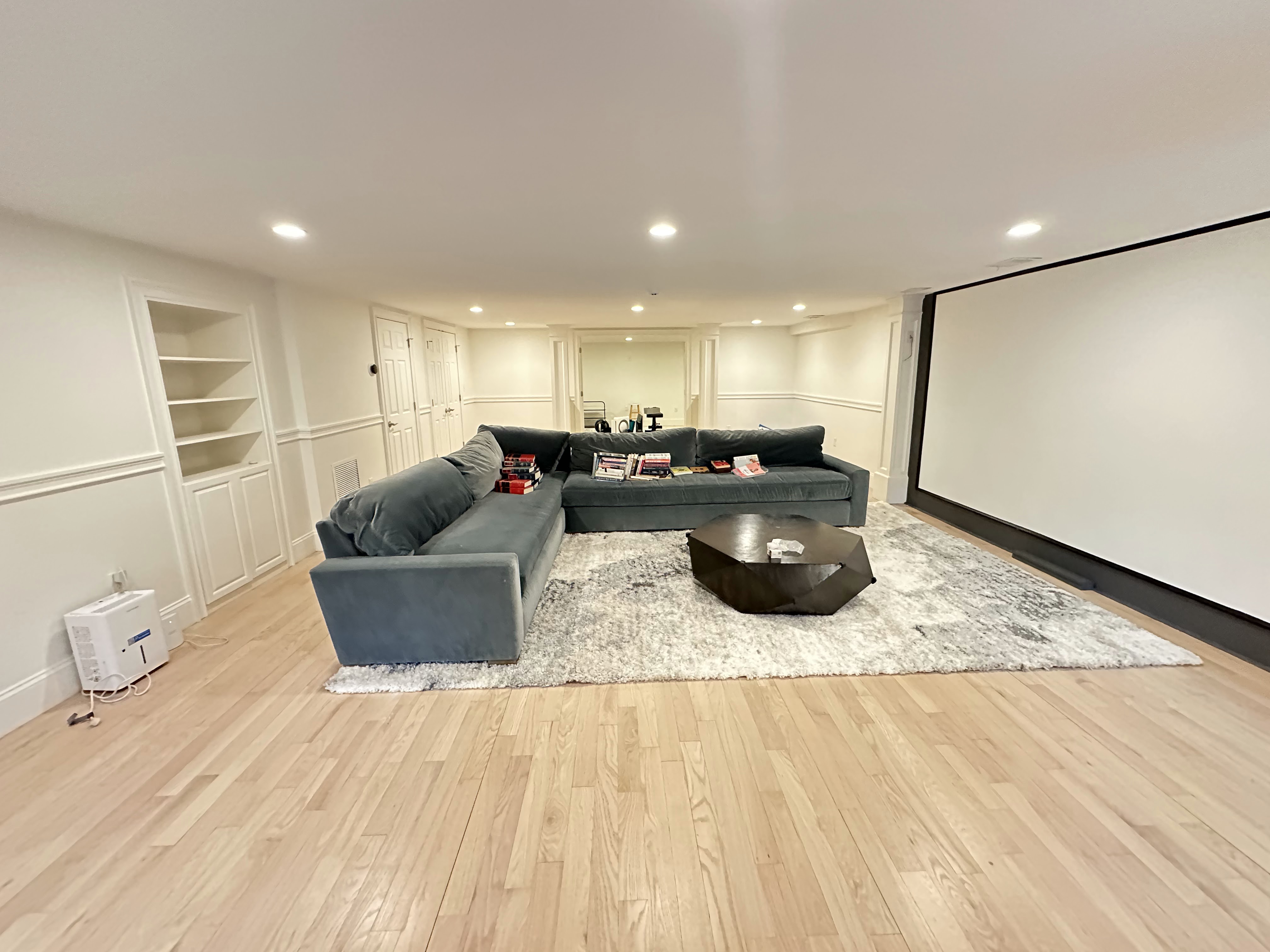Interior trim and casing painting with crisp edges and clean transitions